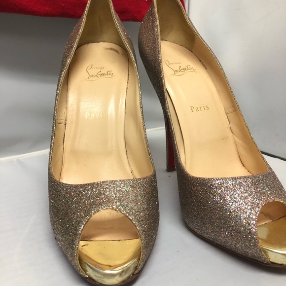 Christian Louboutin Sparkly Pumps - Picture 1 of 6